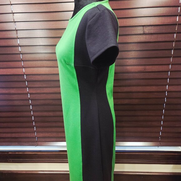 Parrot Green and Black Rio De Janeiro Inspired Derek Lam Size Small - Picture 2 of 5